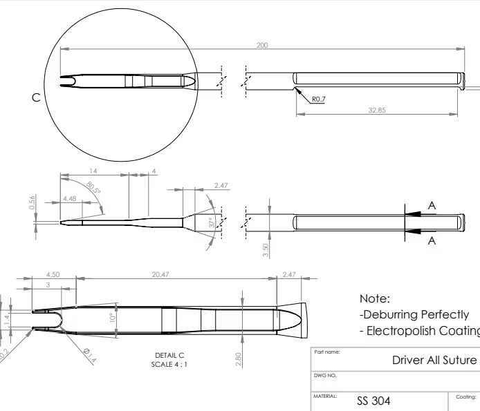 Custom High-Quality Long Shaft CNC Precision Milling Solutions