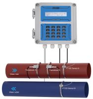 Medidor de vazão ultrassônico ST501 para medidor de vazão de água HVAC