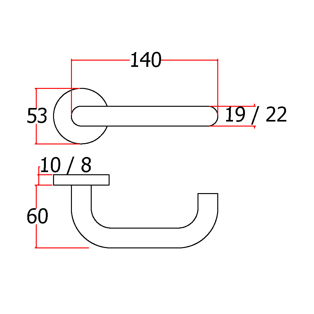 Ручка замка Mortise разделения нержавеющей стали 304 установила для механической двери