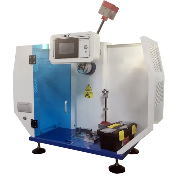 UP-3014 ISO179-2000 Standard Impact Testing Machine with Carbon Fiber Lever and Digital Encoder for Plastic and Rubber