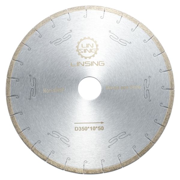 Dekton Cutting with High Frequency Welding Diamond Saw Blade and ALLOY STEEL Material