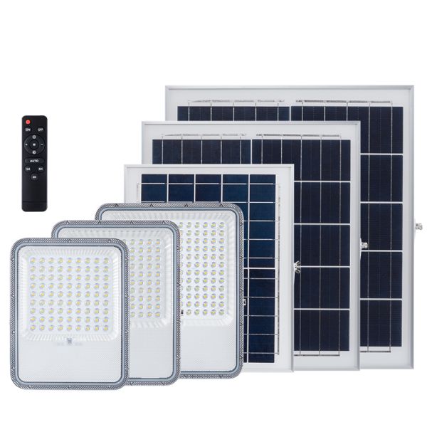 100w 200w 300w Led Solar Steet Light Flood Lamp for Stable and Consistent Lighting