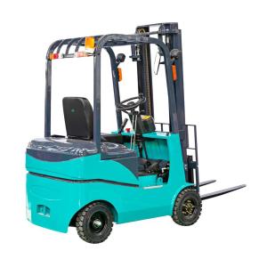 Safe and reliable four wheel 1.5 ton 48v motor battery electric forklift with