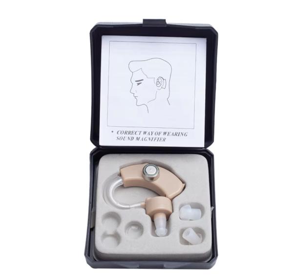 Electronic Elderly Sound Amplifier Hearing Aid and Assistance Earphone