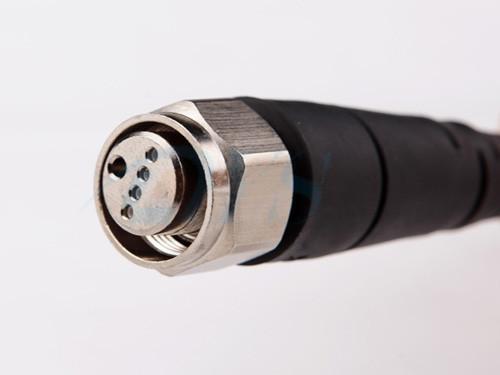 ODC Waterproof Optical Fiber Connectors , Adapt Broad Temperature Range