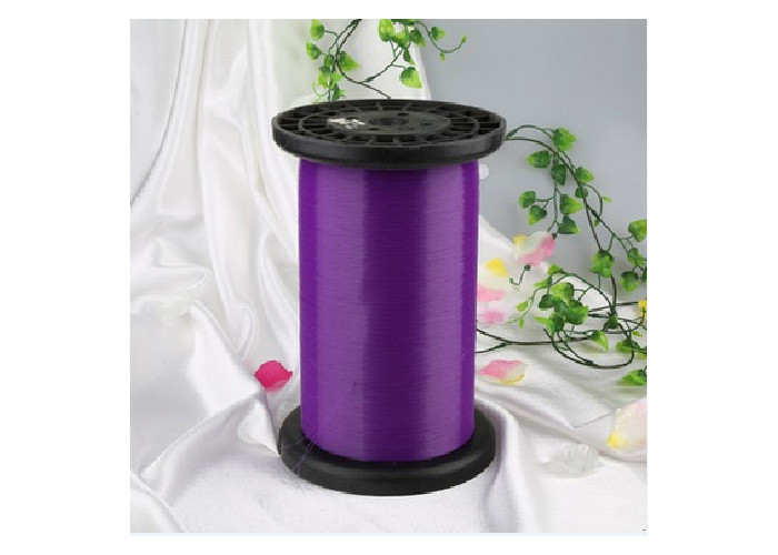 Recycled Polyester Monofilament Thread , Dyed High Tenacity Polyester Yarn Semi Dull