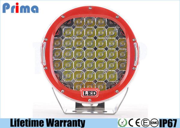 12V / 24V 9 Inch Vehicle Driving Lights IP67 185W Power Spot / Flood Beam