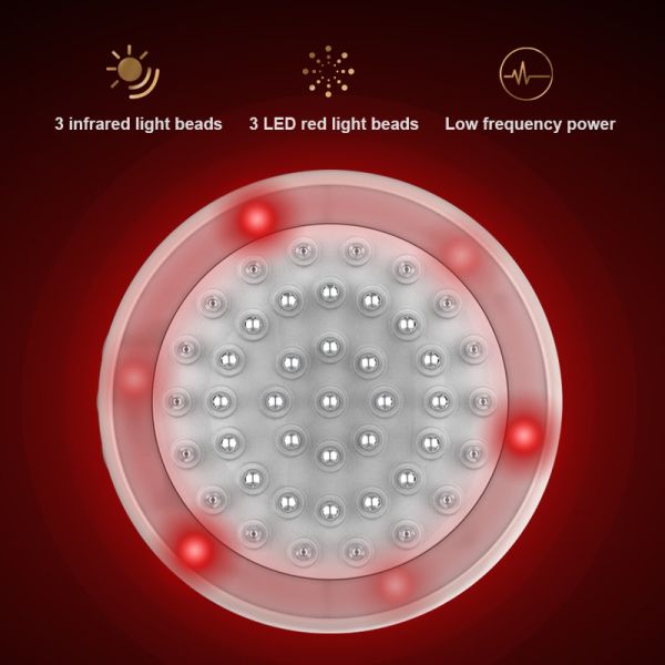 Ionic Electric Hair Growth Massager Comb for Daily Head Stress Relief and Hair Care