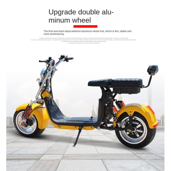 1500w 2000w Fat Tire Off Road Citycoco E Scooter for Adult Electric two wheeled vehicle