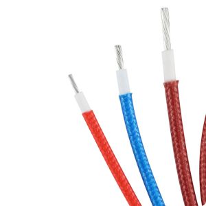 22 Awg Silicone Fiberglass Insulated Copper Wire UL 3122 High Temperature