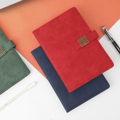 Appuie-tête magnétique de style chinois Carnet de notes A5 Journal journal fournitures de bureau