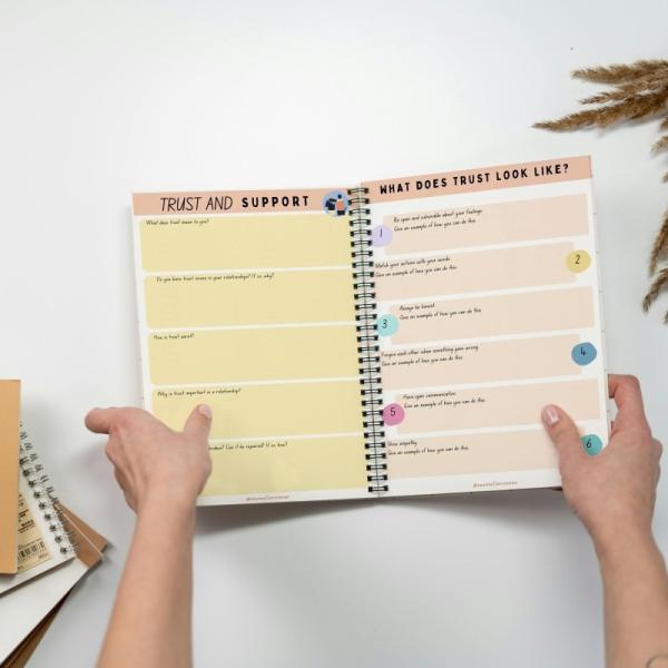Artistic Style Feature Personalized Notebook High Durability for Corporate Gifting