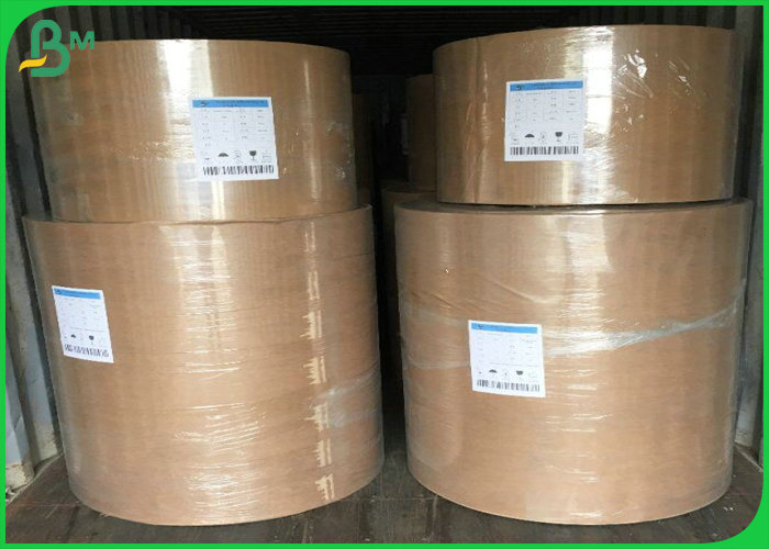 коричневая бумага kraft Эко- дружелюбная повторно использованная бумага вкладыша пульпы 70гсм 80гсм Брауна Крафт для продуктовых сумок