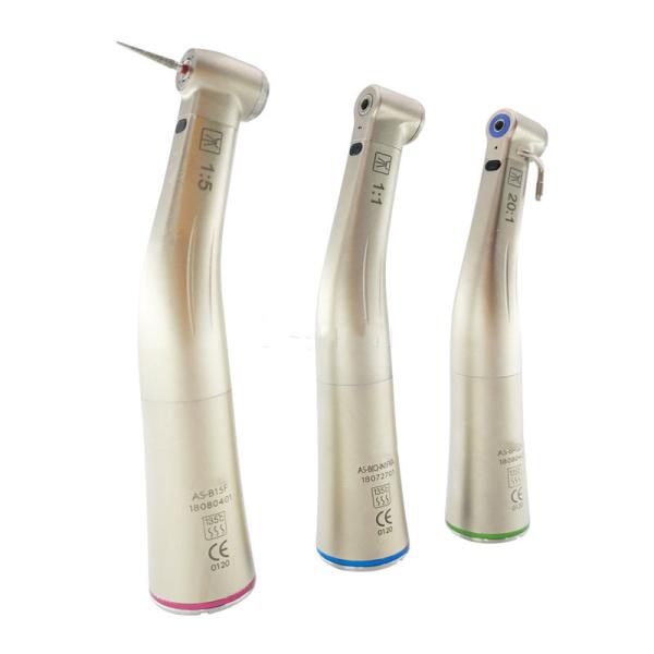 nSK style 1:5 Optic Fiber High Speed Dental Drill Electric Contra Angle Handpiece