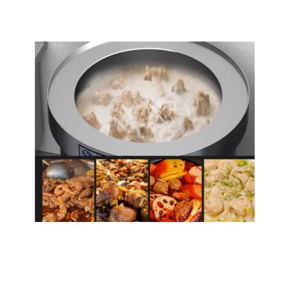 Large Industrial Cooking Pot Sweet Potato Kitchen Processing Pot