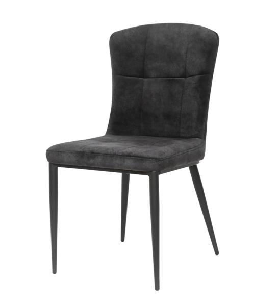 Cadeira de jantar de couro industrial moderna durável para cafés