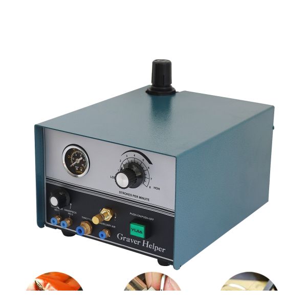 пневматическим грабштихель удара машины 4000RPM Engraver 60W законченный двойником