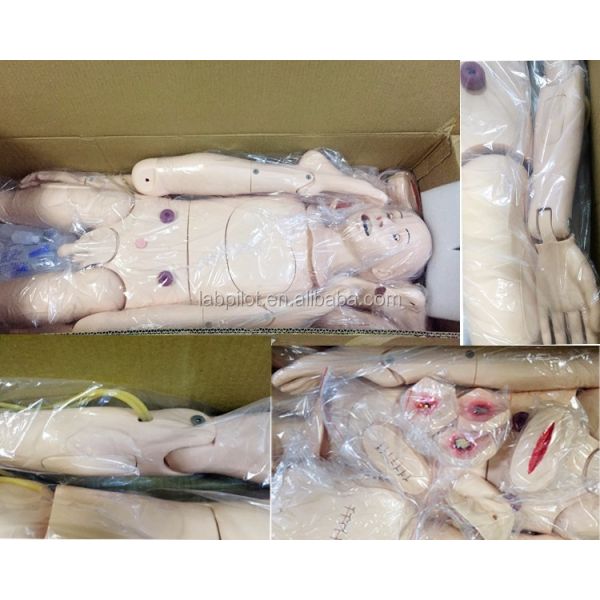 Intubation Training Dummy for Comprehensive Health Care in Hospitals Nursing Skills