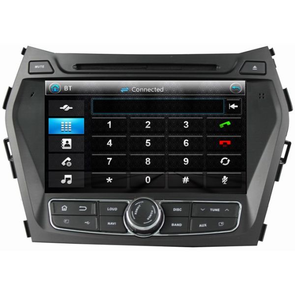 Ouchuangbo Car Stereo GPS Navi for Hyundai IX45 /Santa Fe 2013-2014 DVD Bluetooth USB SWC OCB-8056A