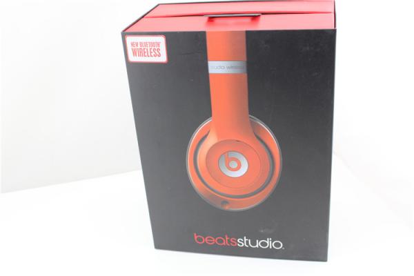 Beats by Dr.Dre Studio 2.0 Wireless Bluetooth Around-the-Ear Headband Headphones Orange   made in china grgheadsets-com.ecer.com