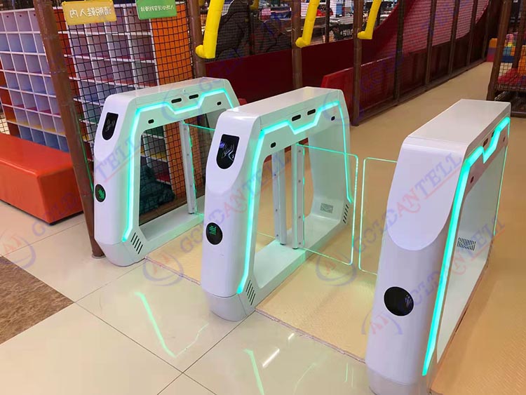 Турникет ворот качания толкотни высокоскоростных оптически турникетов распознавания лиц анти-