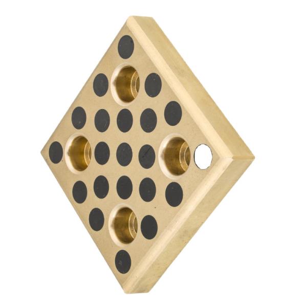 Hydraulic Cylinder Parts Self Lube Wear Plates High Strength Brass Material  OILLESS，DIN，NAAMS Standard