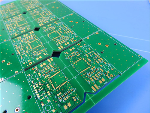 0.15mm Flexible Circuit with FR4 Stiffner Yellow Coverlay Immersion Gold