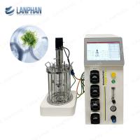 5l Bioréacteur de culture cellulaire animale Bioréacteur en verre autoclavé Fermentateur microbien