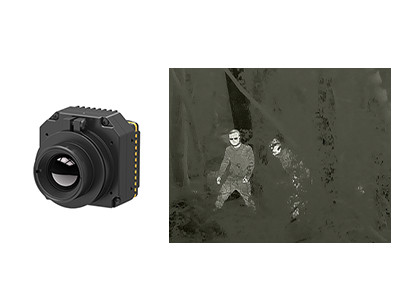384x288 Resolution 17μm Pixel Size LWIR Uncooled Thermal Imaging Camera Core for Industrial Vision