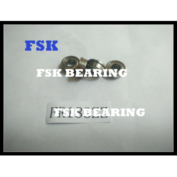 High Speed FR188ZZ Miniature Flange Bearing For Lawn Mower Wheel 6.35 X 12.7 X 4.762mm