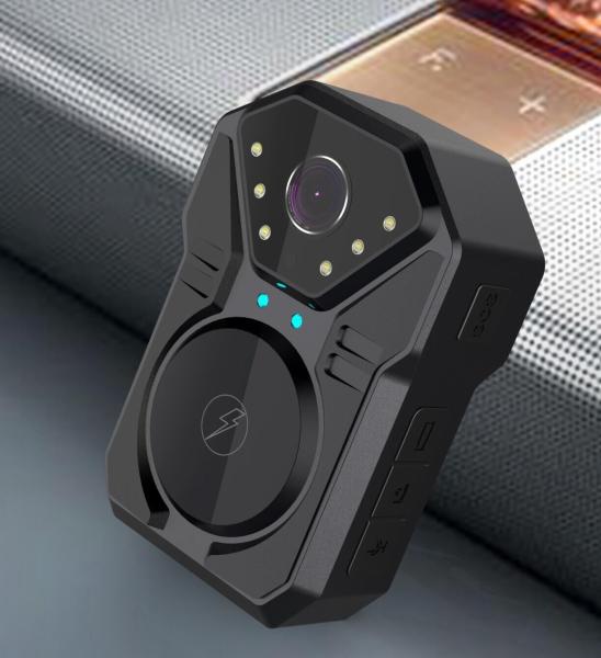 Wireless Charging H.265 10m IR Android Body Camera NFC Enbeded