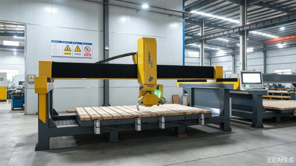 4+1 AXIS 15KW+7.5KW CNC STONE bridge CUTTING MACHINE MARBLE QUARTZ GRANITE 3200*2000MM 220V/380V FREE TRAINING CUSTOM LOGO color CHAMFER 45 DEGREE SPINDLE BLADE TABLE TILT 85 DEGEEE SAVE MONEY CHEAP