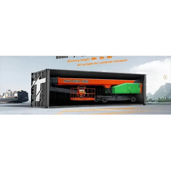 Self-Propelled Articulating Trailer Lift Boom Lift Aerial Working Lifting Platform with AC Power Diesel Power or Battery Power