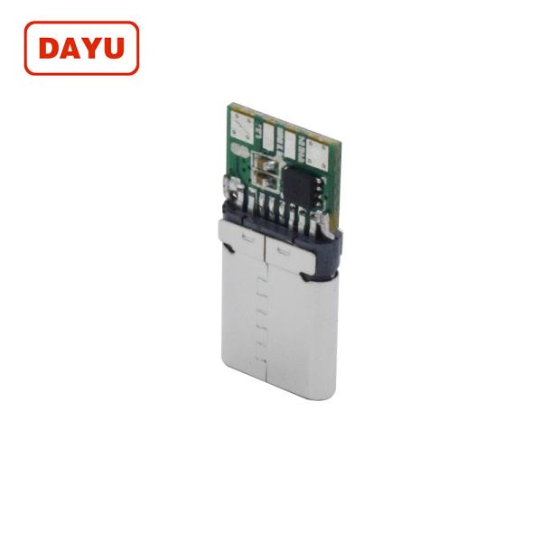 100W 3.1 Gen2 USB C Connector 10000-15000 Times Durability For Circuit Board