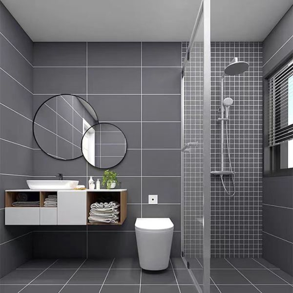 Kitchen Toilet Balcony Wall Cement Gray Tile 300x600 Non Slip Floor Tile