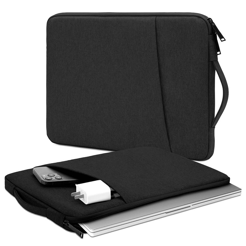 For Laudtec 15.6 Inch Laptop Handbag Waterproof Case Sleeve with Front Pocket Shockproof Briefcase Retractable Handle Carrier Wholesale OEM/ODM/Private Label