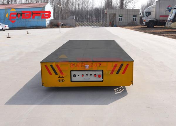 Load 1000t Q235 Self Loading Motorised Trolleys Carts