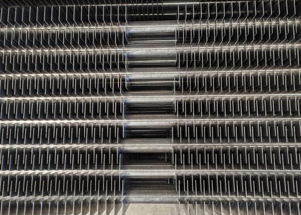 Durable And Efficient High Frequency Welded External Copper Aluminum H Fin Tube For Boiler