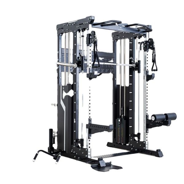 Durable Smith Machine All In One Gym Equipment With Weight Stacks For Home Gym Station