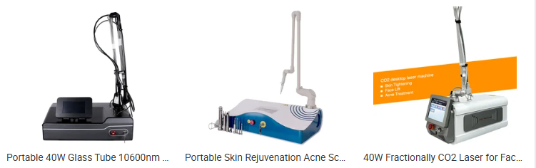 Pulse Stacking Technology 4 Working Heads Anti Aging 10600nm Fracational Co2 Laser Machine