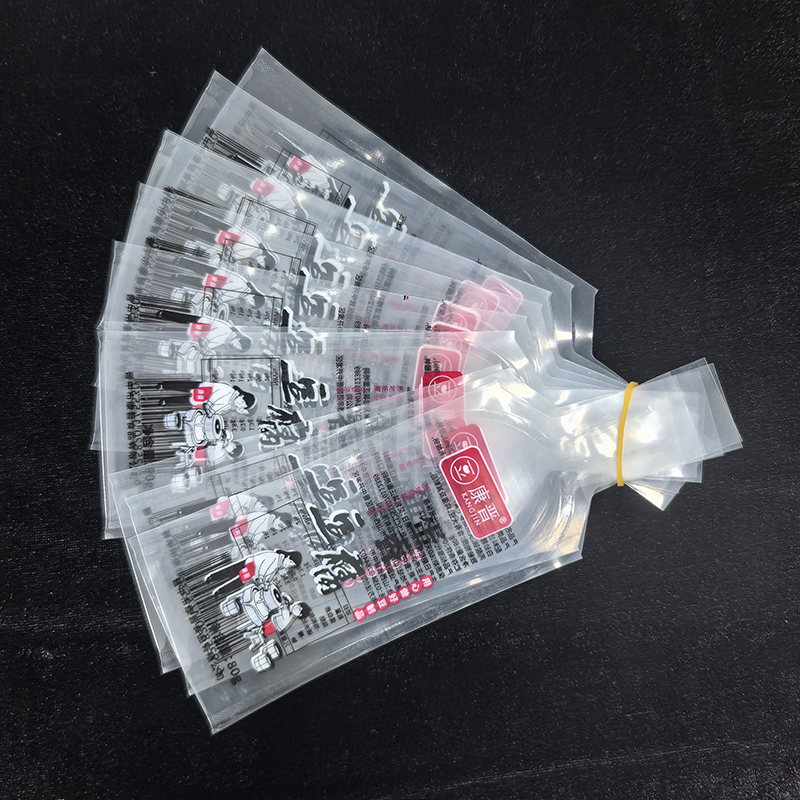 Premium Private Label Egg Tofu Package 285g-390g Transparent Retort PE Bag