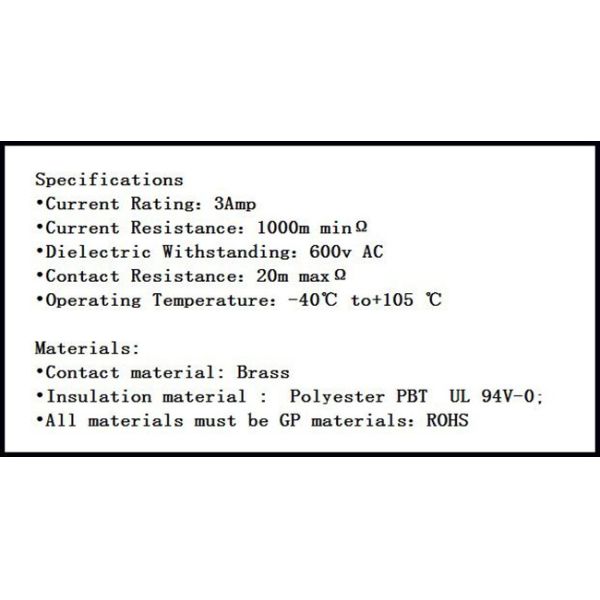 straight female header 2 54mm straight header Shruded header S/T big latch type square pin