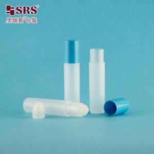 Steel Ball PP Roll On Bottle 10ml Capacity For Skincare And Essential Oils