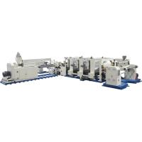 Machine de revêtement de papier en PE et en PP avec impression en gravure en trois couleurs