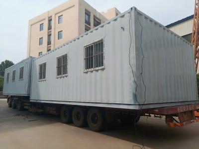 Hot Dip Galvanized / Painted Prefab Metal Garage , Custom 3 Car Metal Garage