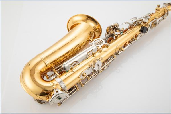 Cheap Gold Lacquer Brass Alto Instrument Professional Eb Tone Alto Saxophone gold saxophones Suppliers and ...