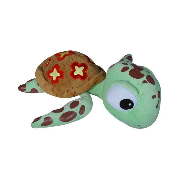 31CM Delicate Handcraft Turtle Stuffed Animal Machine Washable For Toddlers