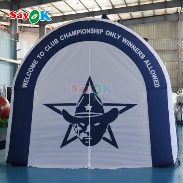 Portable Inflatable Sports Tunnel with Custom Logo and Durable 210D Oxford Cloth for Outdoor Football Events