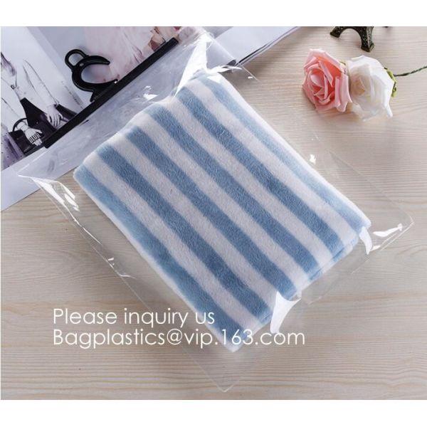 Hair Extension Hanger Bags For Hair Extensions Hair Extension Bag Storaging Bag,snap closure plastic hook hanger bags