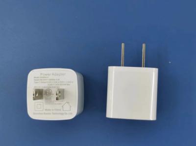Carregador de parede USB de carregamento rápido branco ultraleve Tipo de conector universal